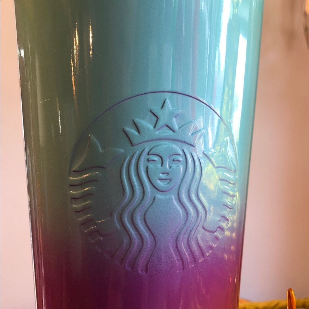 💜STARBUCKS Gradient Tumbler - Teal and Purple 🦄